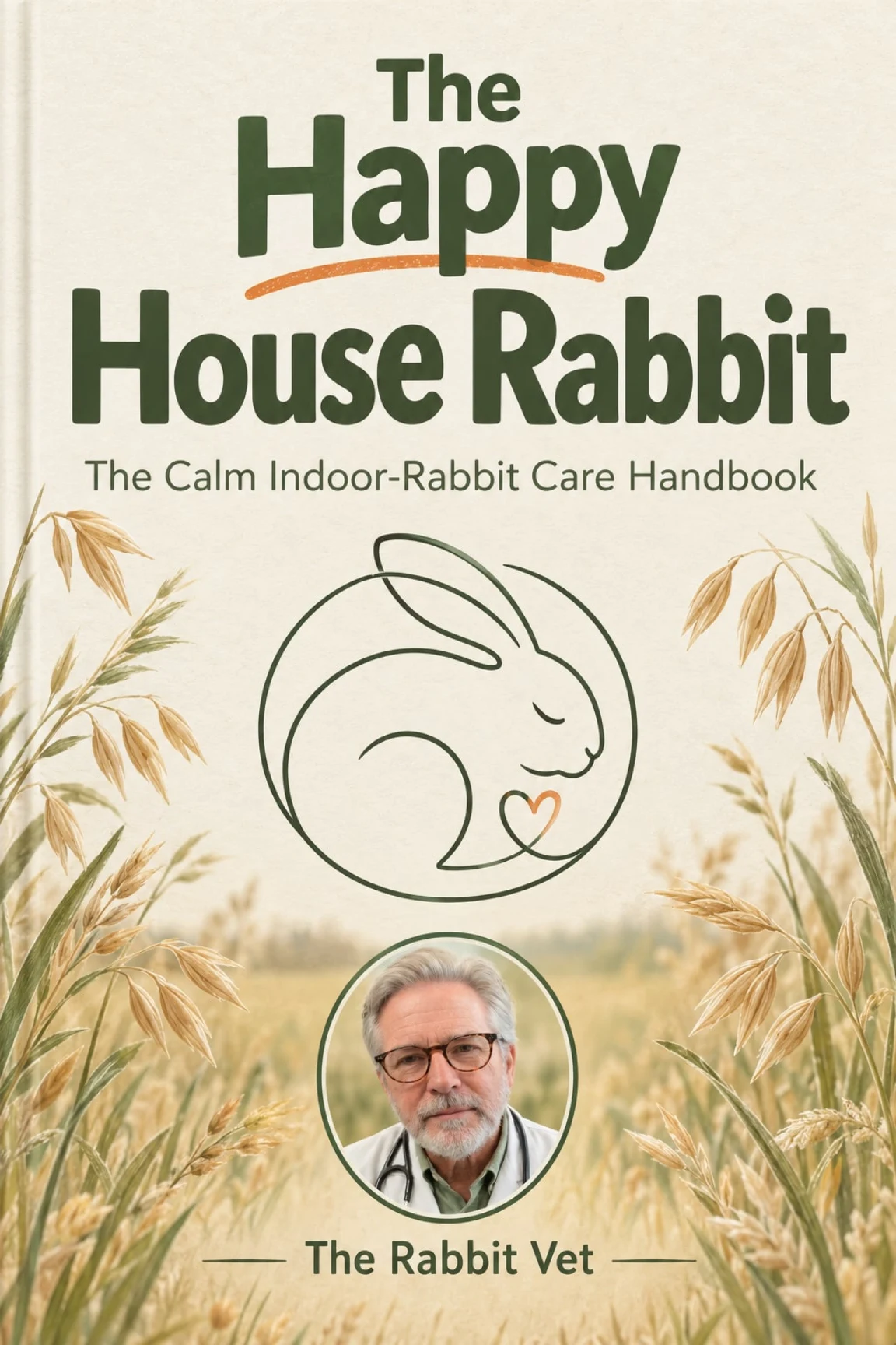 The Happy House Rabbit — book cover